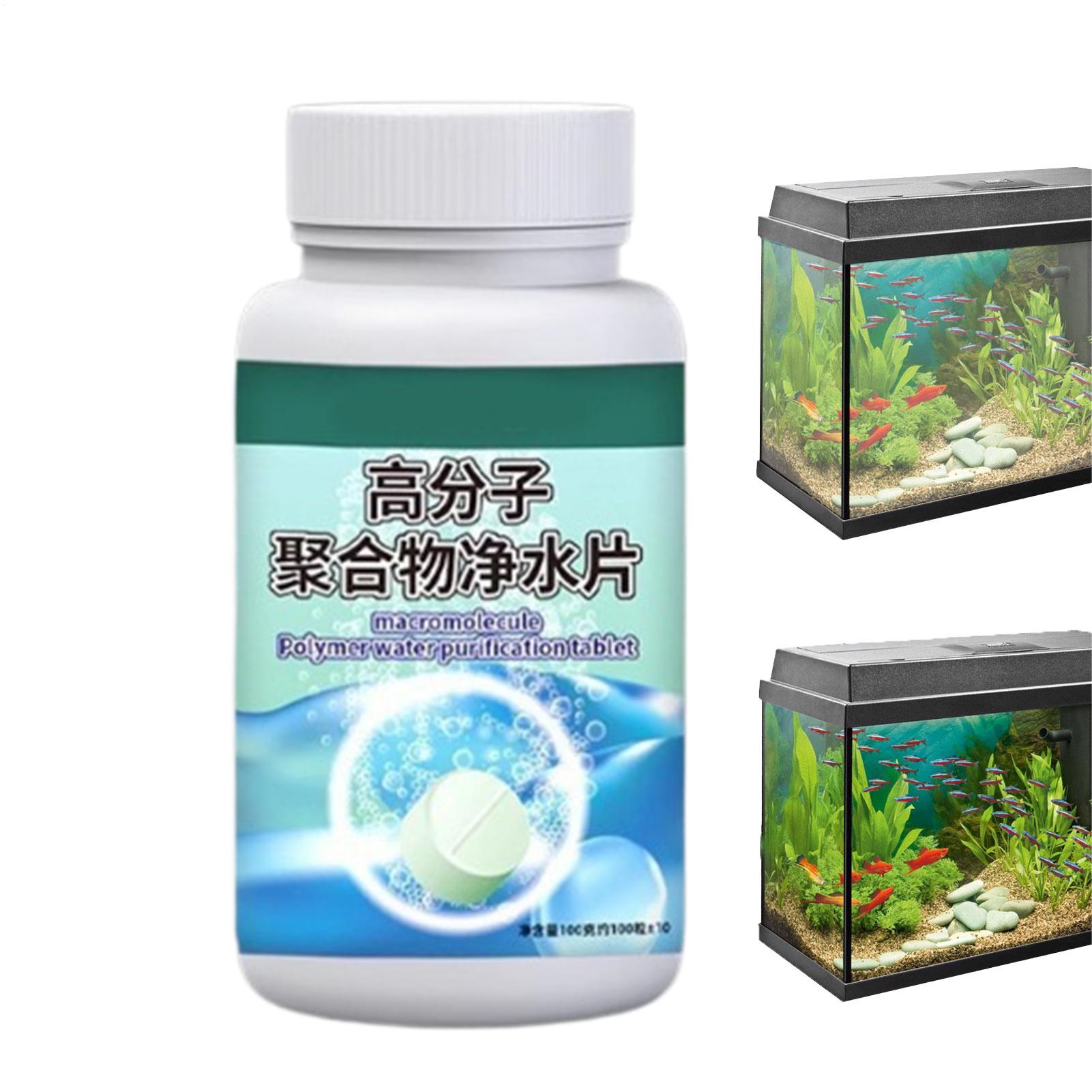 Aquarium Fish Care - أقراص تنظيف المياه وإزالة الطحالب من