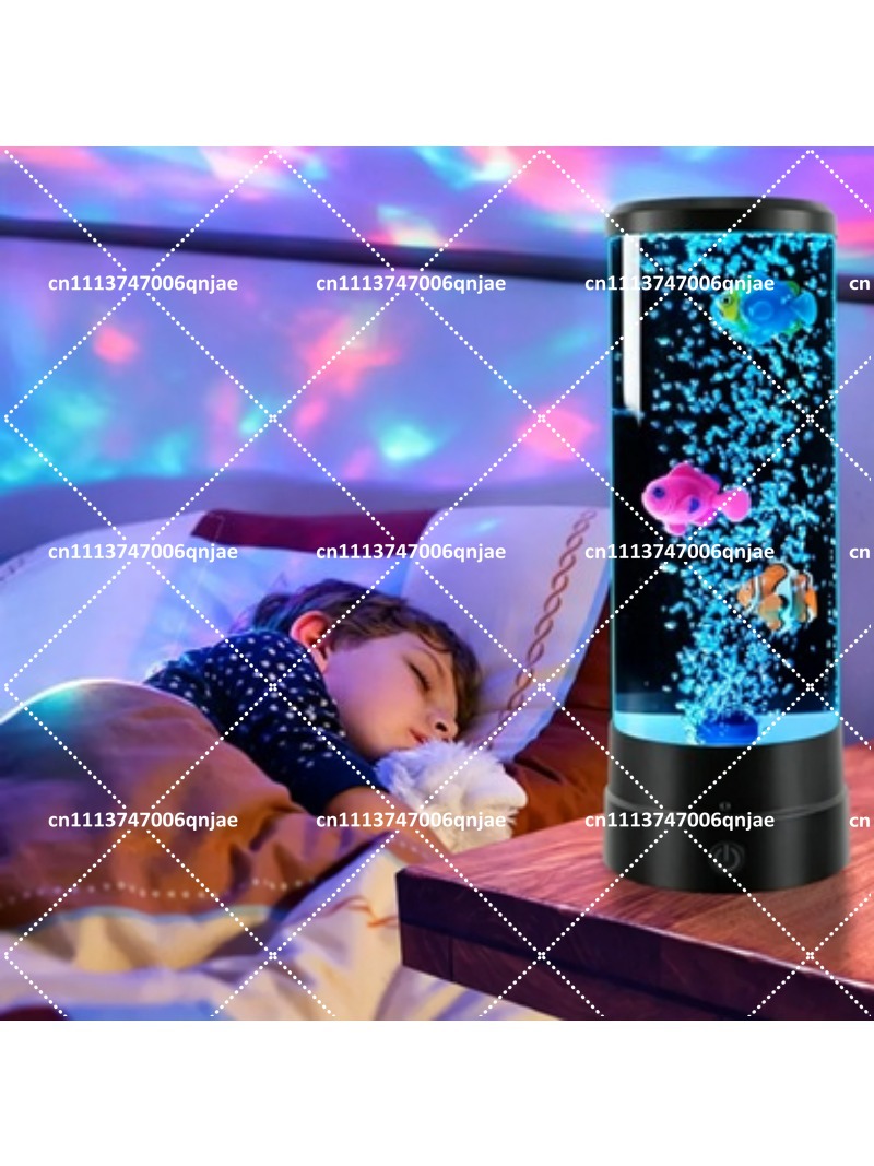 Aquarium Led Light - حوض سمك إلكتروني محاكي بإضاءة LED،