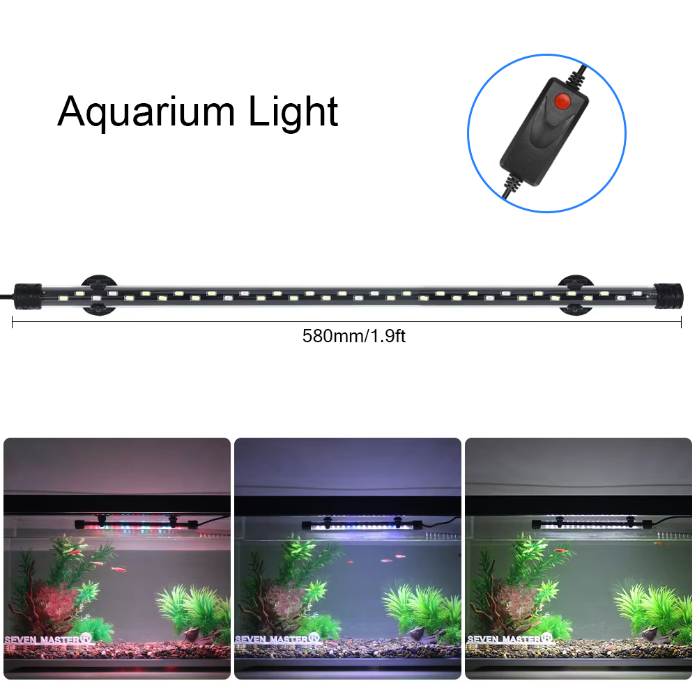 Aquarium Fish Only - 58 سنتيمتر حوض السمك ضوء LED