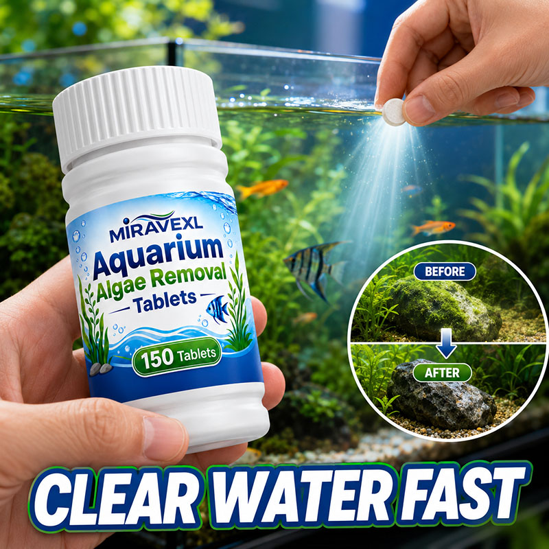 Aquarium Fish Live - أقراص ميراڤيكس إل 150 لإزالة الطحالب