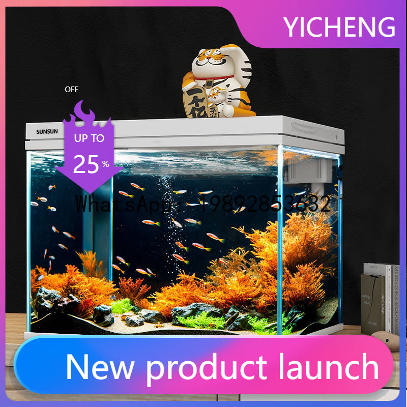 Aquarium Fish Low Maintenance - حوض أسماك فائق الوضوح - حوض