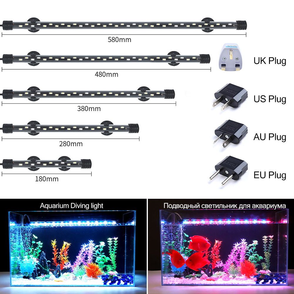 Aquarium Fish Only - 90-260 فولت حوض السمك ضوء LED