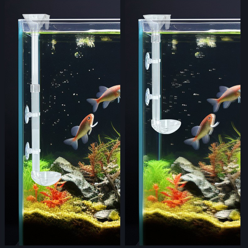 Aquarium Fish Variety - حوض السمك أنبوب تغذية أكريليك جهاز