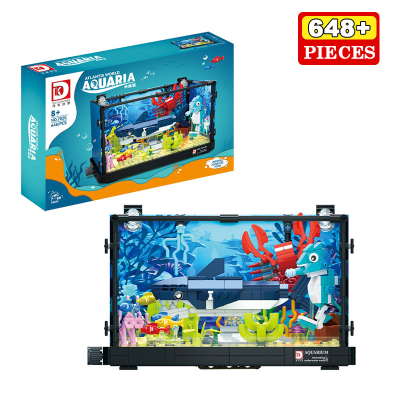 648 قطعة نظام القرش البيئي خزا - مراجعة Aquarium Fish World وسعره