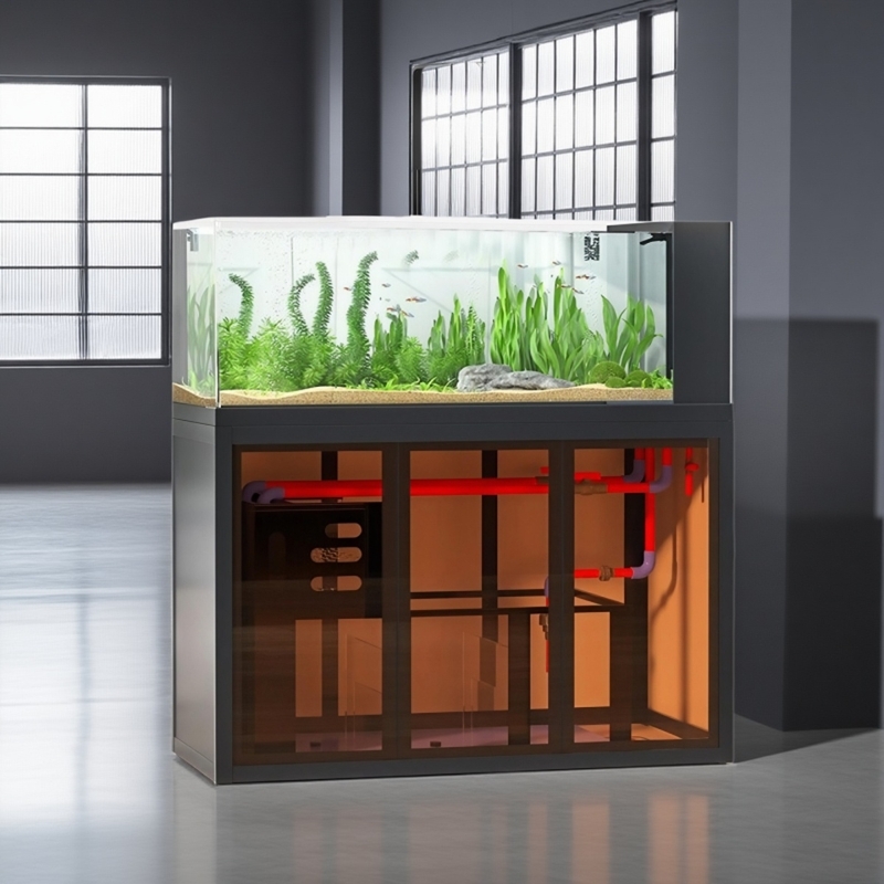 حوض أسماك بتصميم صناعي، نظام ت - مراجعة Aquarium Fish Low Maintenance وسعره