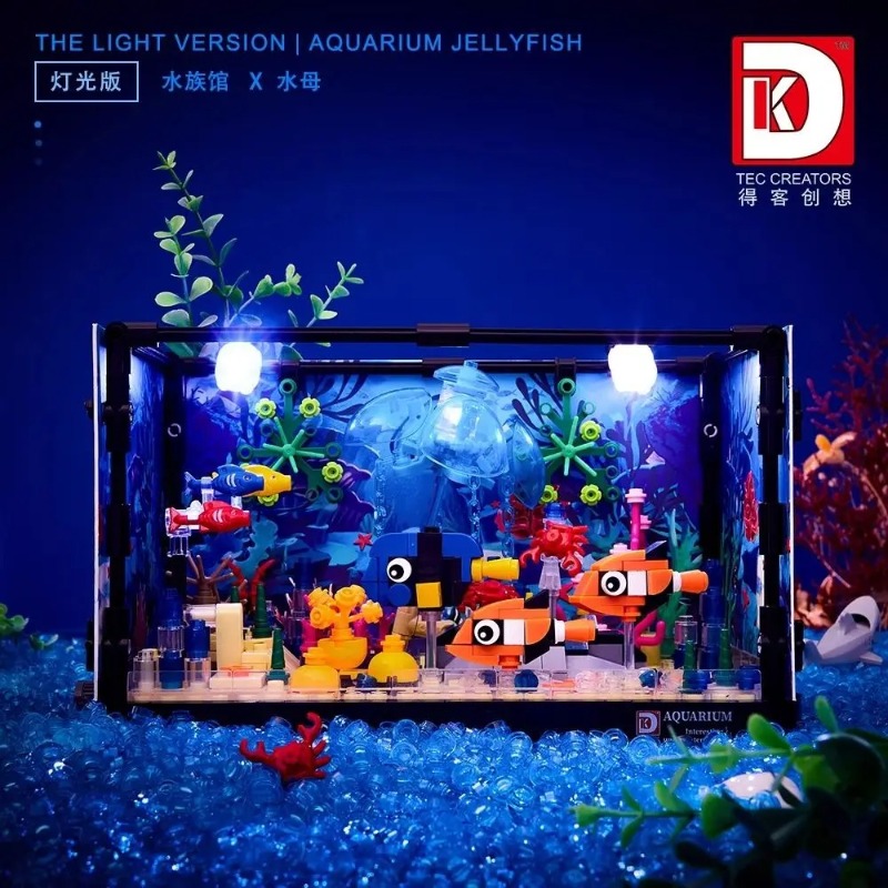 مجموعة مكعبات بناء حوض أسماك ا - مراجعة Aquarium Fish World وسعره
