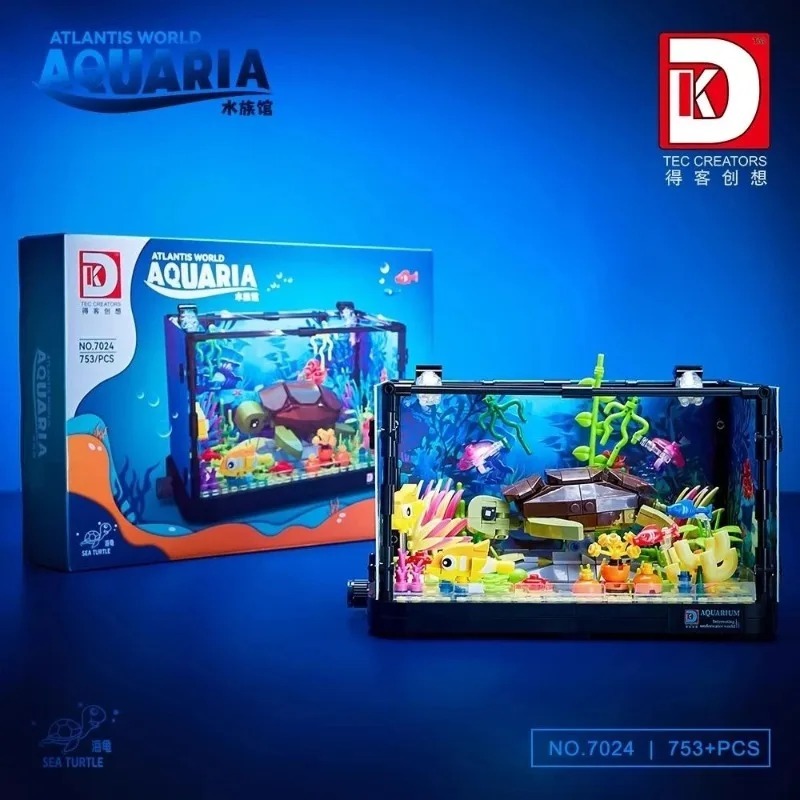 مجموعة مكعبات بناء حوض أسماك ا - مراجعة Aquarium Fish World وسعره