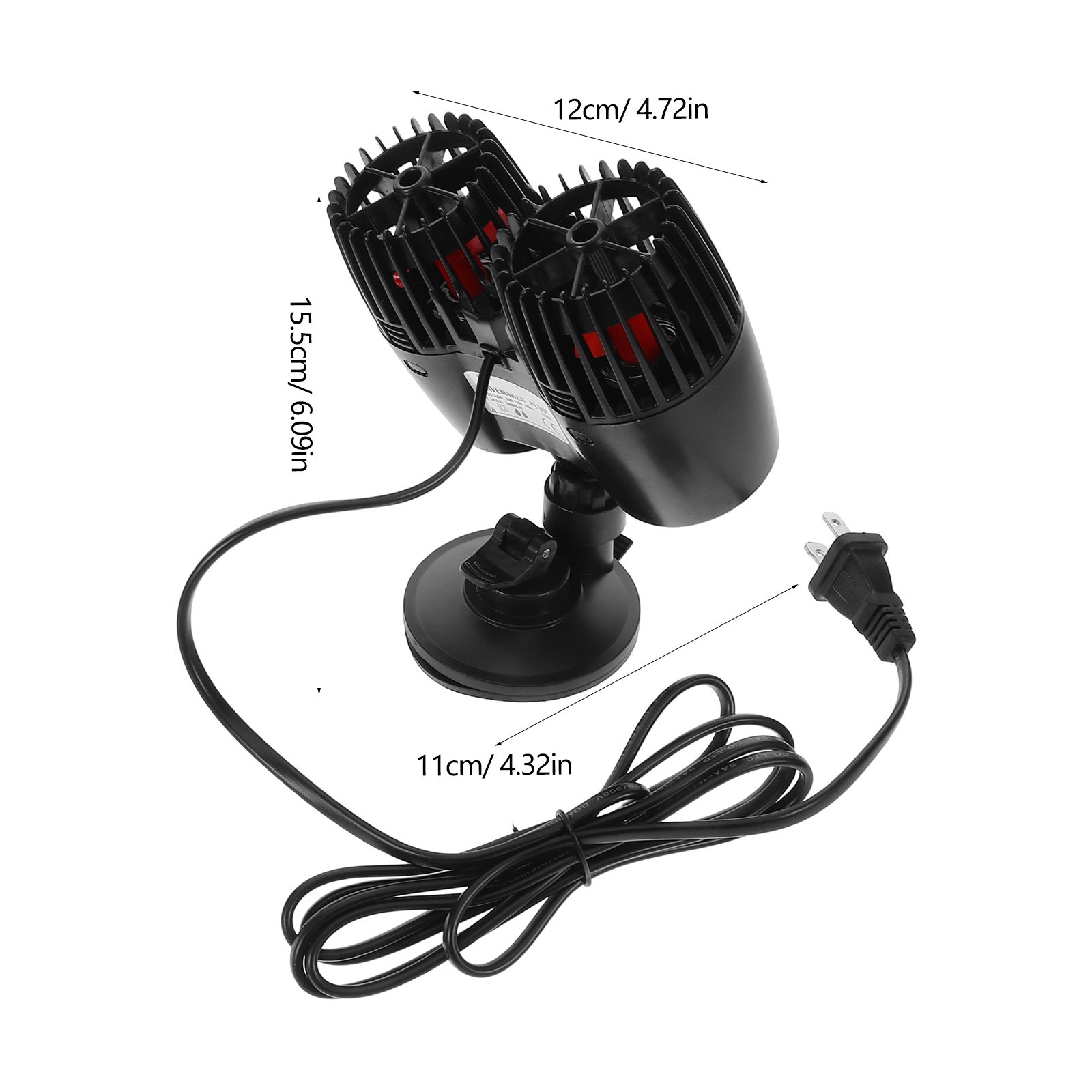 مضخة مياه مزدوجة الرأس لحوض ال - مراجعة Powerhead Circulation Pump وسعره