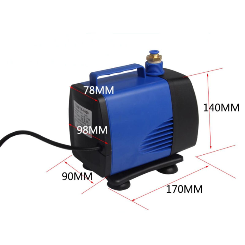 رأس 5 متر، تدفق 5000 لتر/ساعة، - مراجعة Powerhead Circulation Pump وسعره