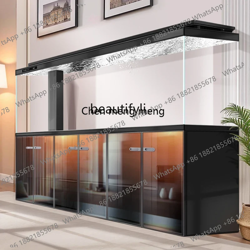 حوض أسماك فاخر لغرفة المعيشة A - مراجعة Aquarium Fish Live وسعره