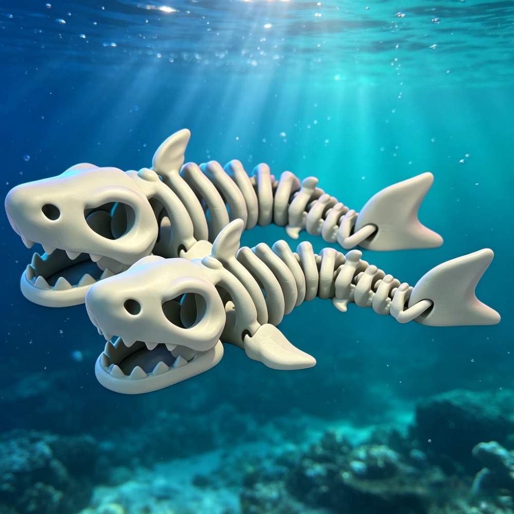 هيكل سمكة القرش للزينة في حوض  - مراجعة Aquarium Fish Only وسعره