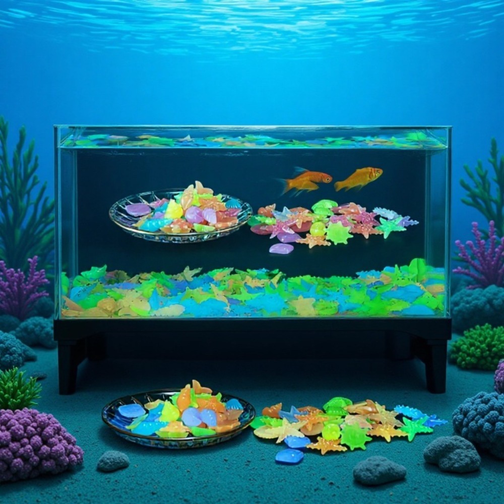 أحجار المحيط المضيئة، أصداف ال - مراجعة Aquarium Fish Only وسعره