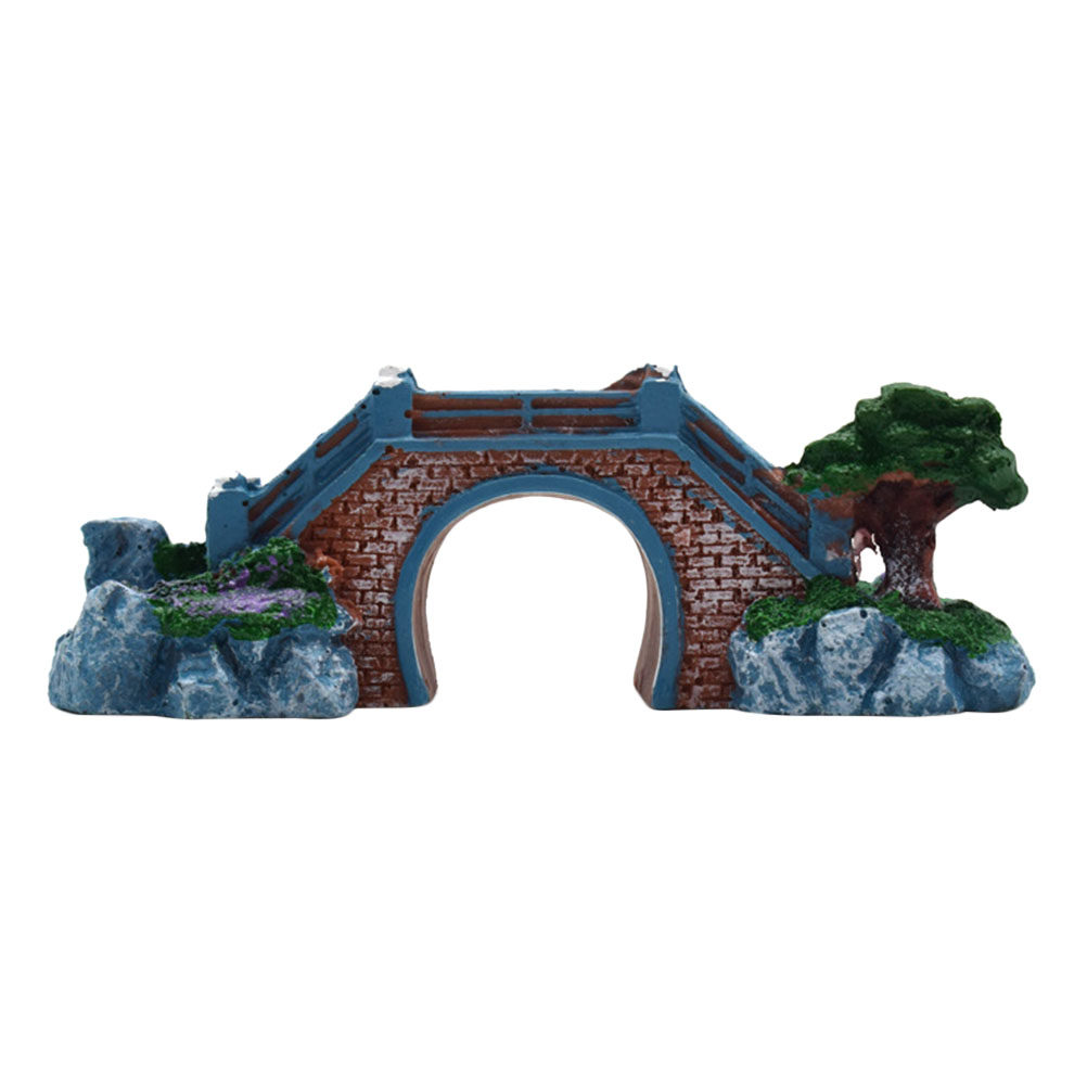 زينة حوض السمك على شكل جسر من  - مراجعة Aquarium Fish Bridge وسعره