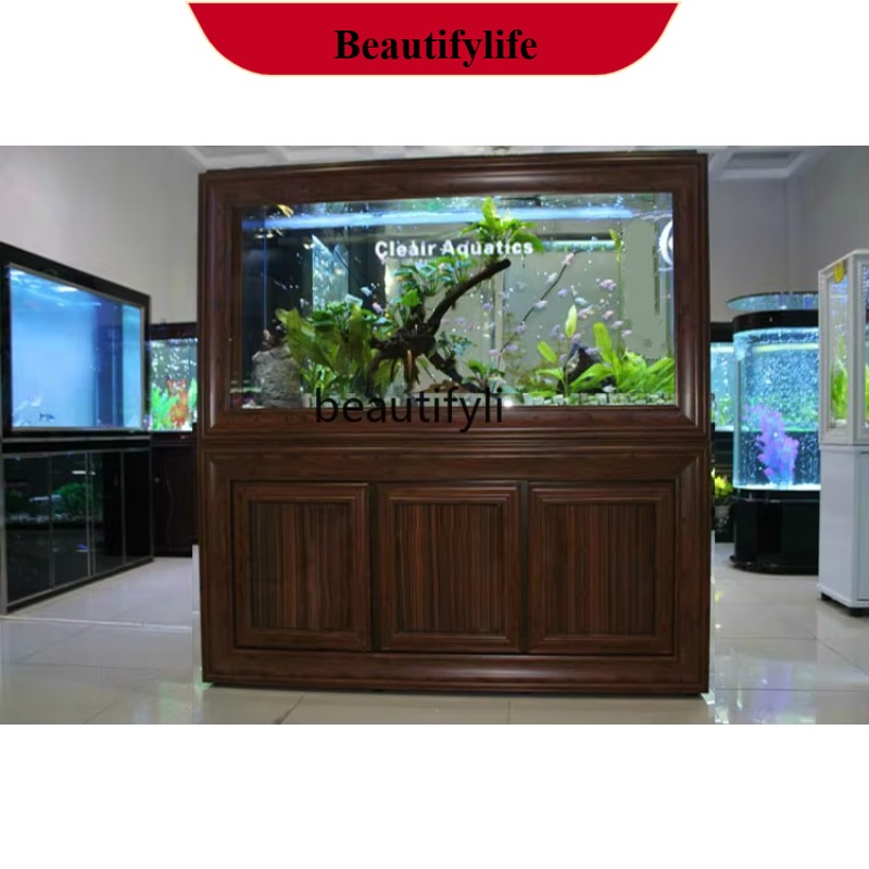 خزان الأسماك الصينية غرفة المع - مراجعة Aquarium Fish Live وسعره