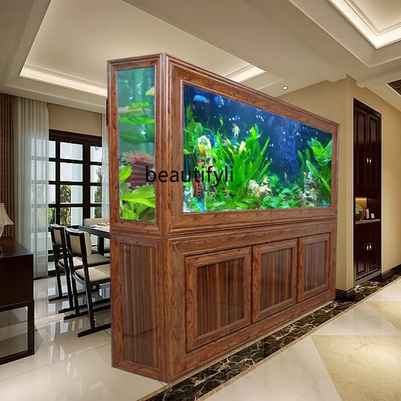 خزان الأسماك الصينية غرفة المع - مراجعة Aquarium Fish Live وسعره