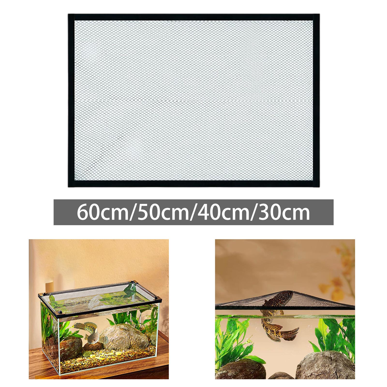 غطاء علوي لشاشة حوض السمك ، شب - مراجعة Aquarium Fish Jump Guard وسعره