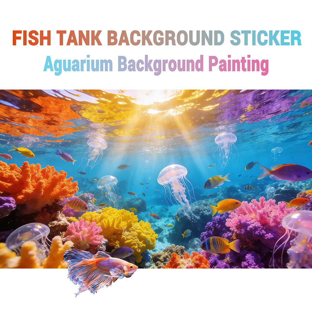 عالم ما تحت الماء، لوحة خلفية  - مراجعة Aquarium Fish World وسعره
