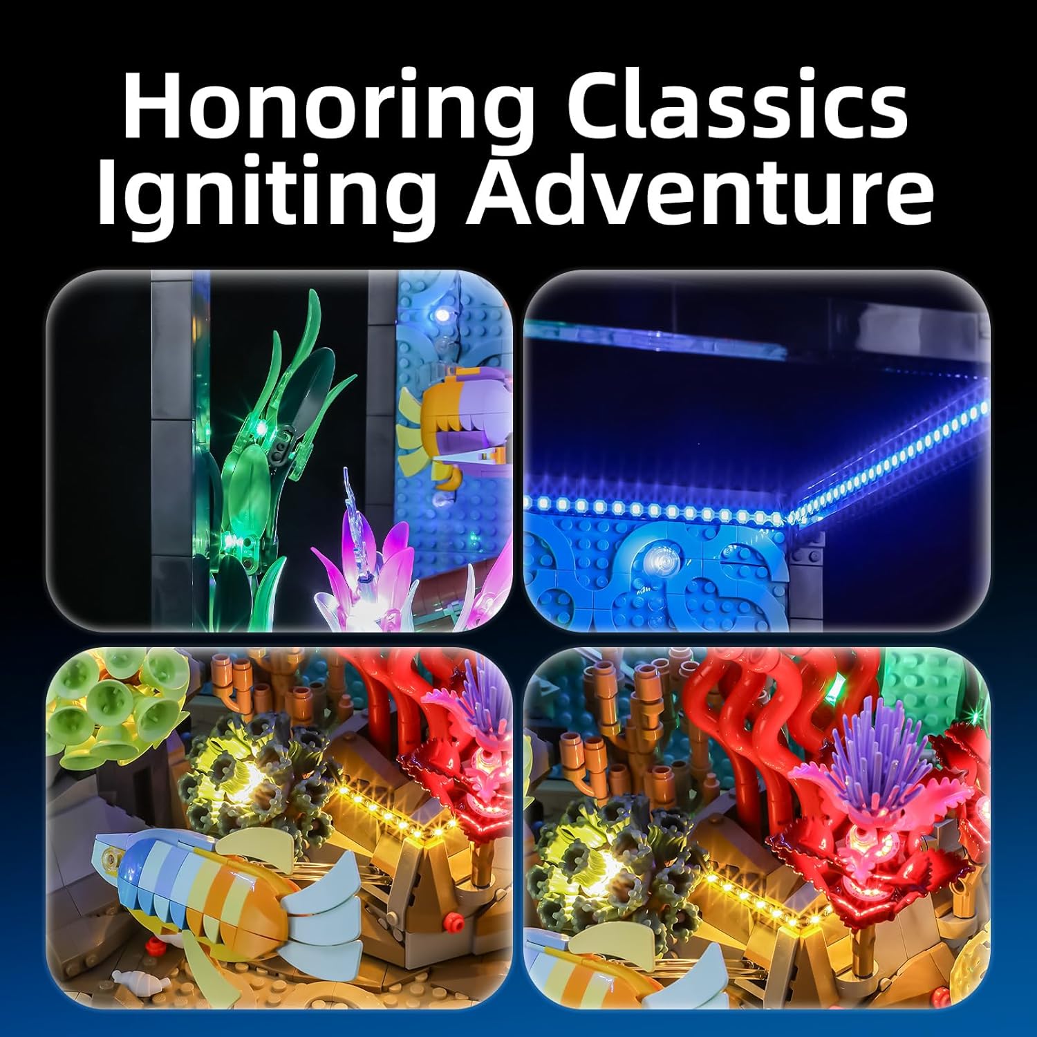 Hprosper مصباح ليد ليغو 10366  - مراجعة Aquarium Led Light وسعره