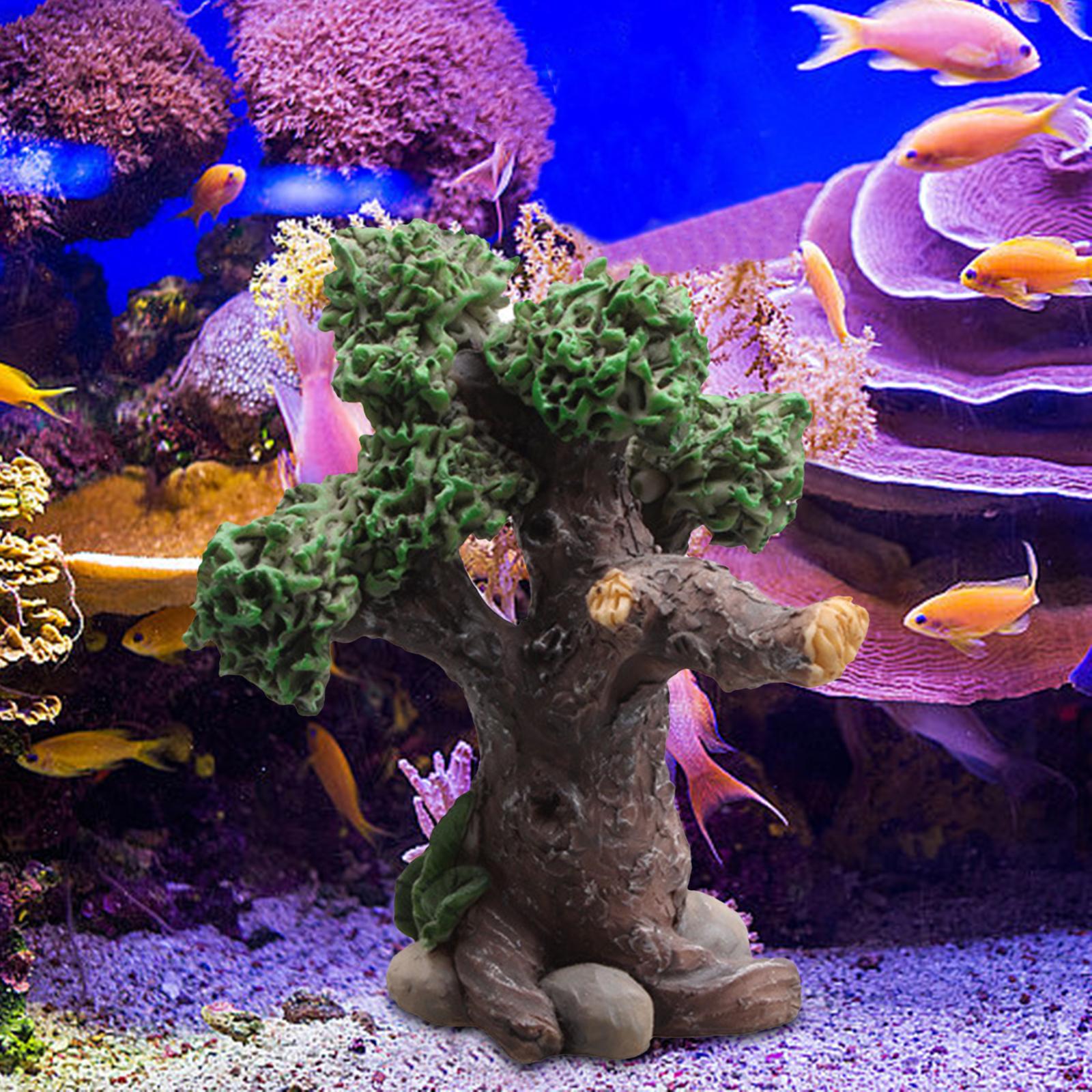 حوض السمك الجنينة مخبأ الكهوف  - مراجعة Aquarium Fish Bridge وسعره