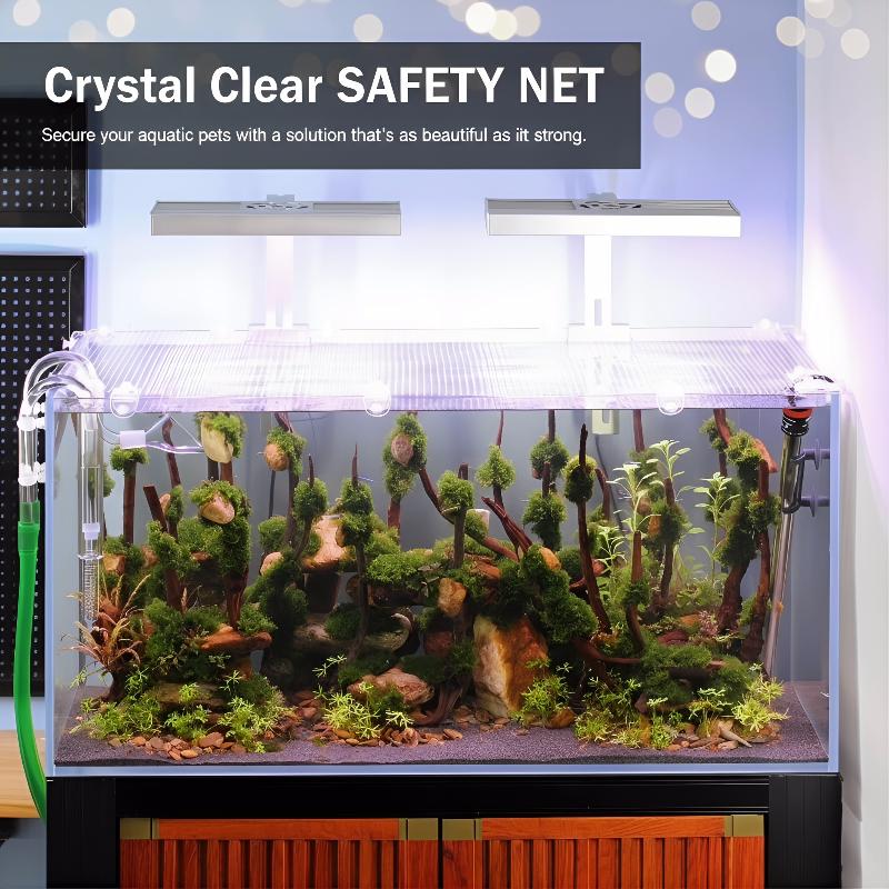 شبكة حماية موثوقة لحوض السمك ت - مراجعة Aquarium Fish Jump Guard وسعره
