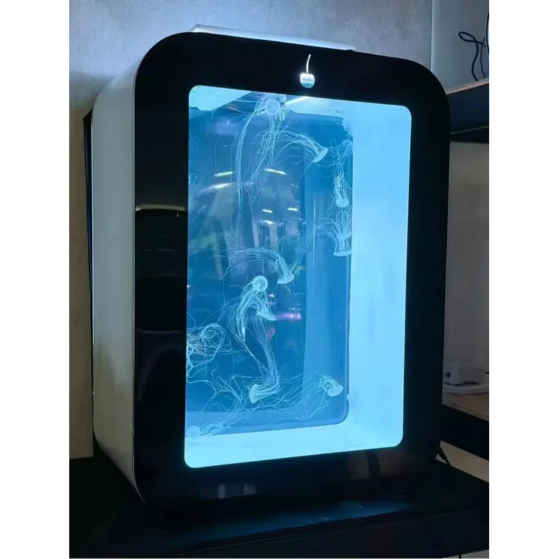 حوض قناديل البحر المكتبي الصغي - مراجعة Aquarium Led Light وسعره