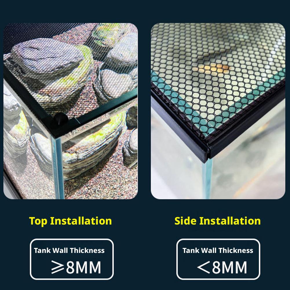 غطاء مغناطيسي شبكي لحوض السمك  - مراجعة Aquarium Fish Jump Guard وسعره