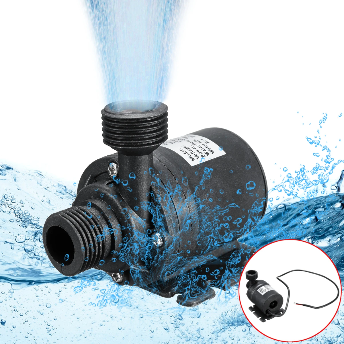 12 فولت تيار مستمر مضخة مياه غ - مراجعة Powerhead Circulation Pump وسعره