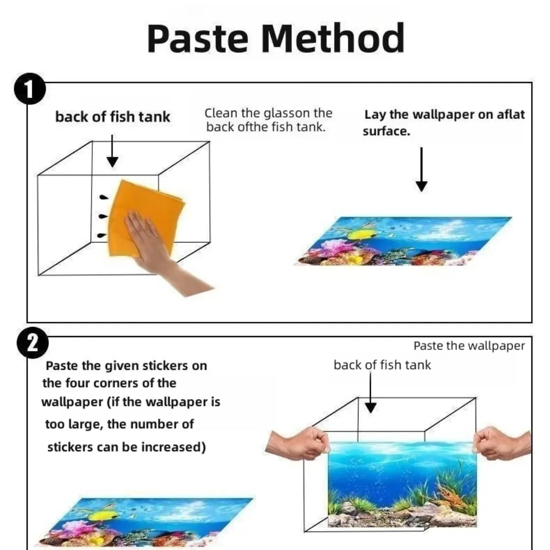 خلفية حوض السمك ثلاثية الأبعاد - مراجعة Aquarium Fish Poster وسعره