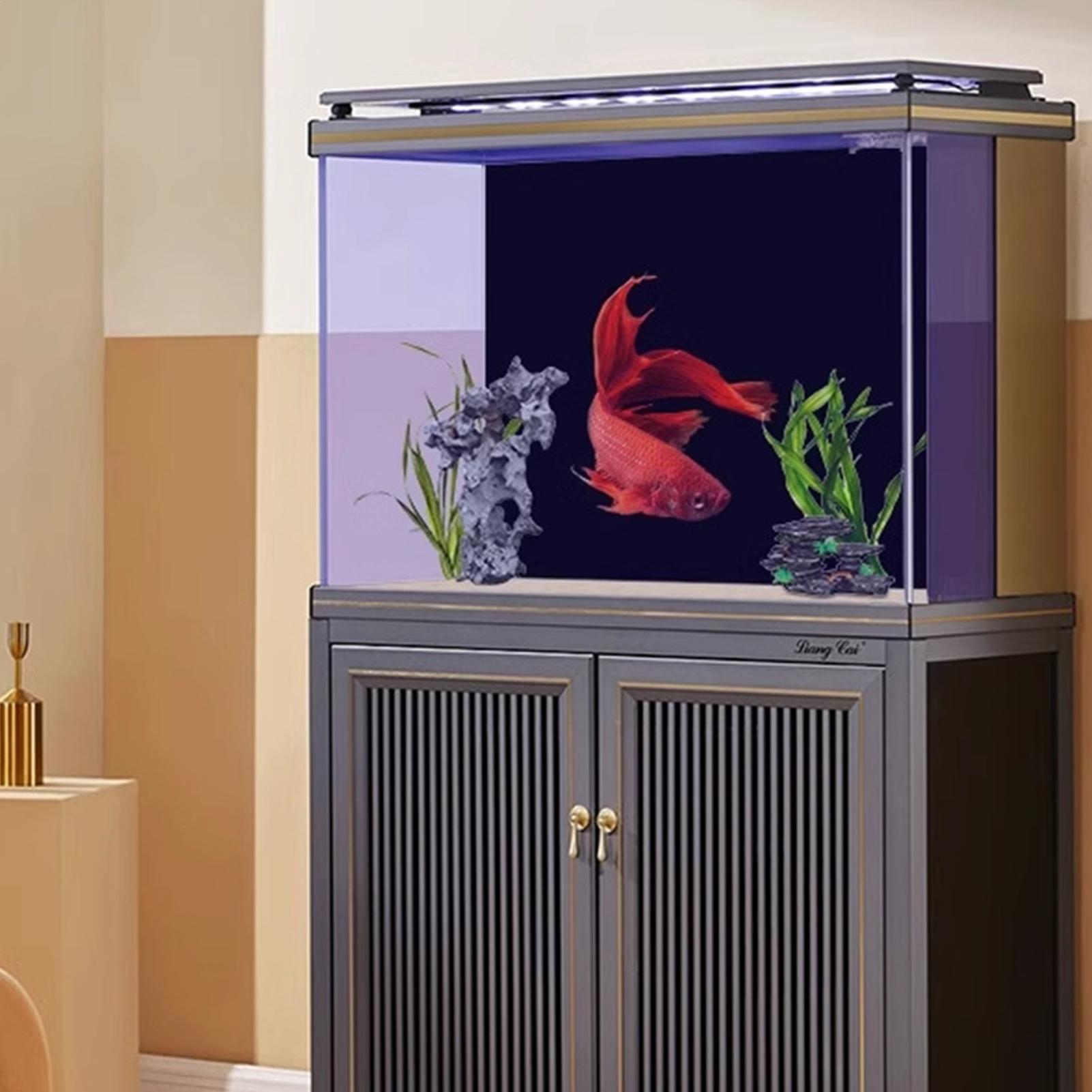 خلفية حوض السمك سوداء لاصقة ثا - مراجعة Aquarium Fish Wallpaper وسعره