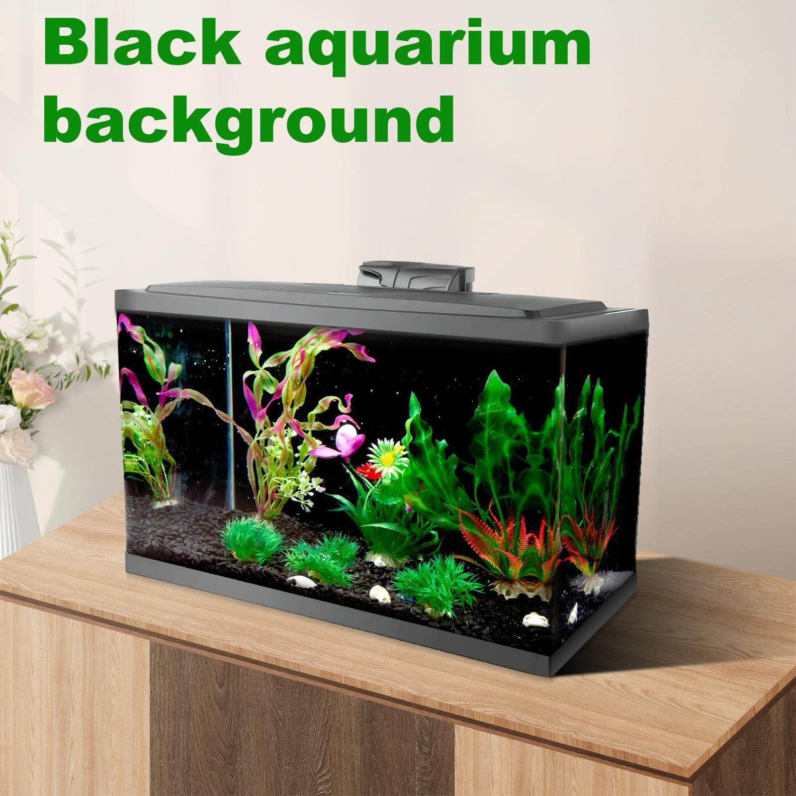 خلفية حوض السمك سوداء لاصقة ثا - مراجعة Aquarium Fish Wallpaper وسعره