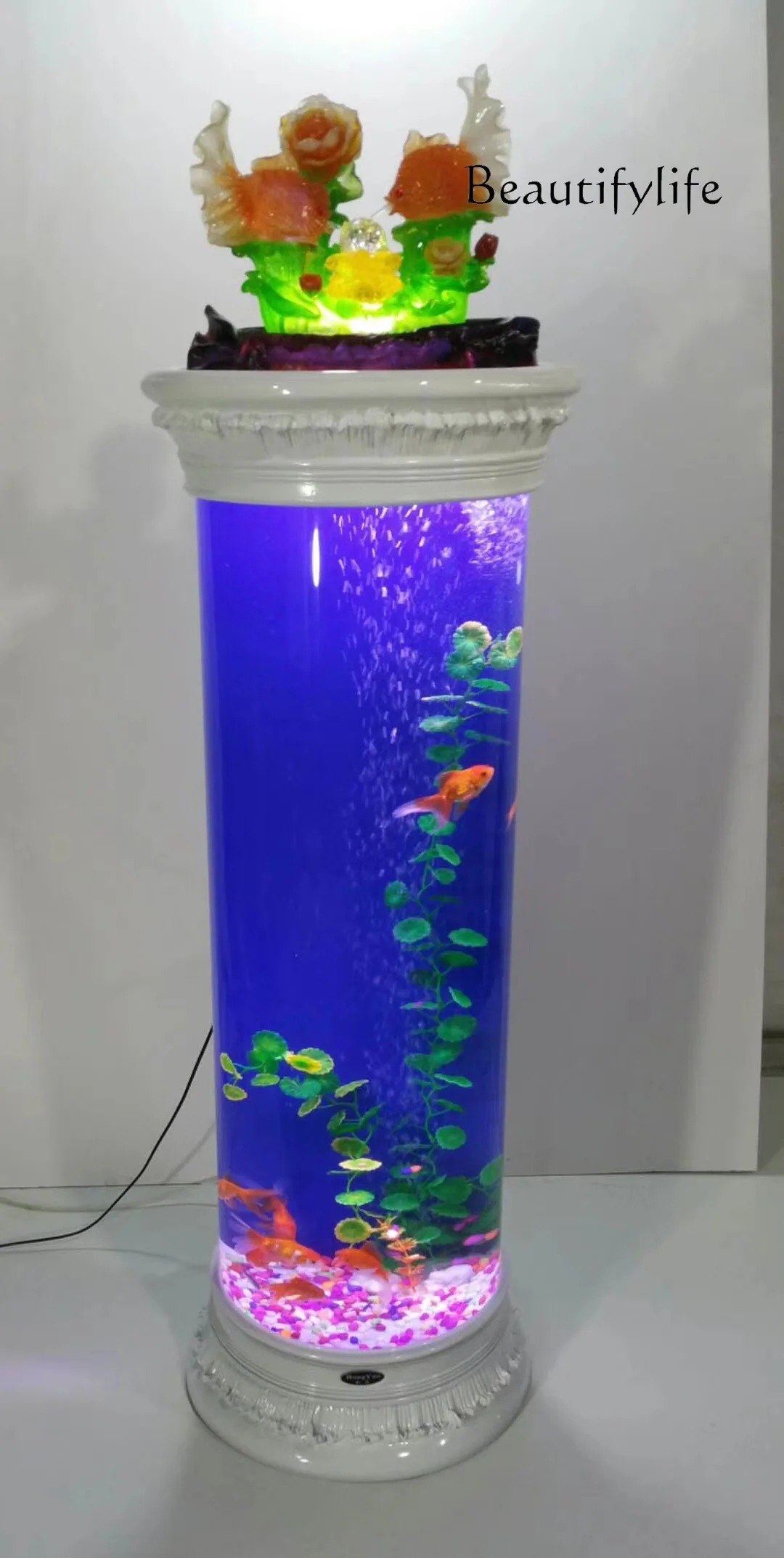 M L خزان الأسماك كبير ومتوسط ا - مراجعة Aquarium Fish Live وسعره