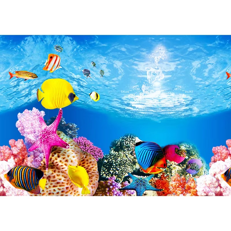 مرجان صناعي لحوض السمك 50 سم،  - مراجعة Aquarium Fish Wallpaper وسعره