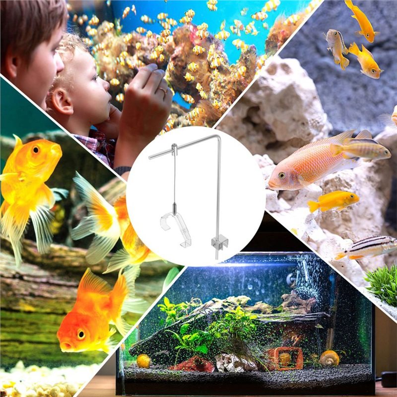 حامل مصباح حوض السمك AB41-2Pcs - مراجعة Aquarium Fish Light وسعره