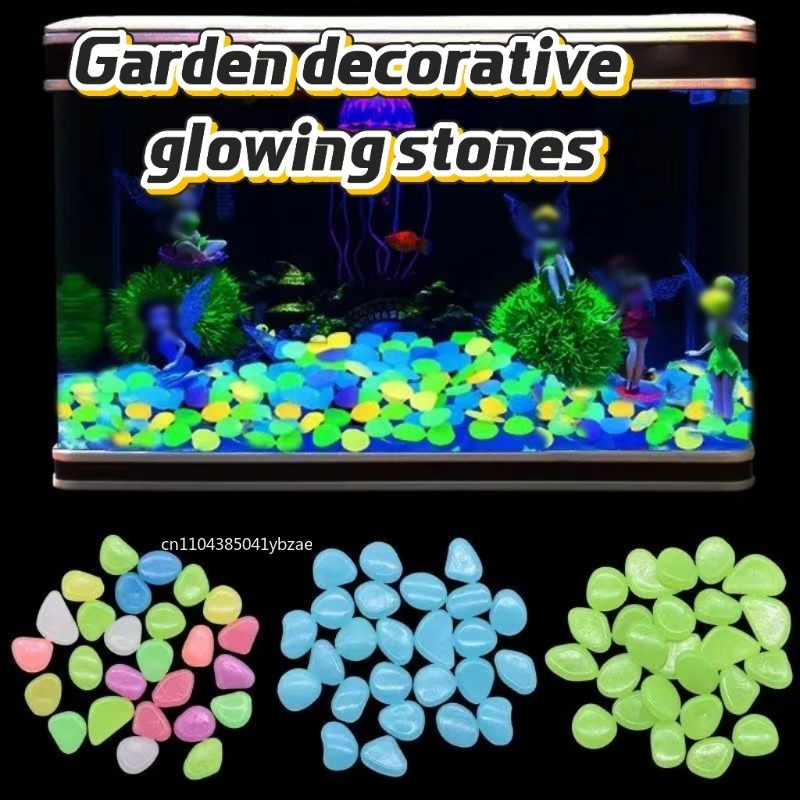 100-1000 قطعة صخرة مضيئة، حصى  - مراجعة Aquarium Fish Store وسعره