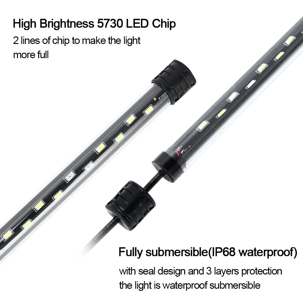 58 سنتيمتر حوض السمك ضوء LED ن - مراجعة Aquarium Fish Only وسعره