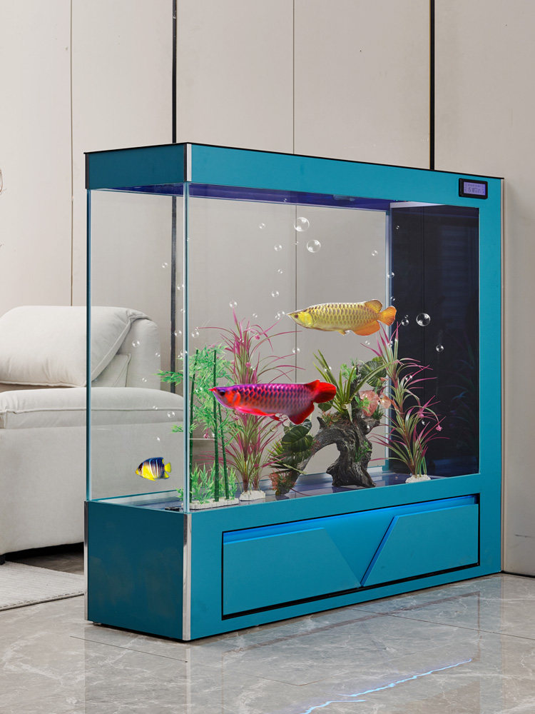 حوض أسماك زجاجي فائق الوضوح قا - مراجعة Aquarium Fish Low Maintenance وسعره