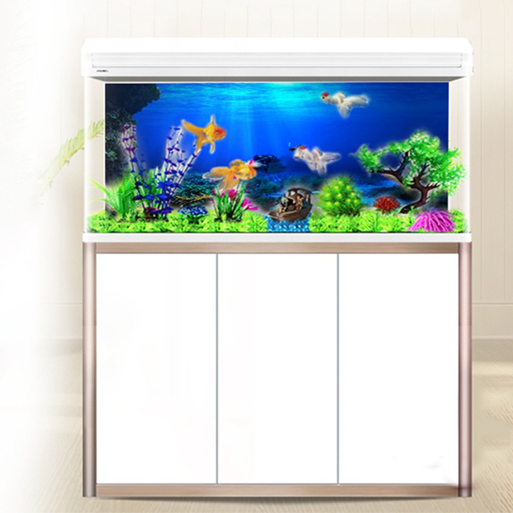 بولي كلوريد الفينيل حوض السمك  - مراجعة Aquarium Fish Poster وسعره