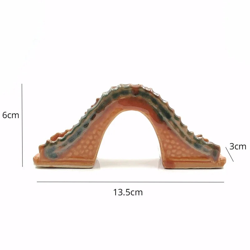 الراتنج السيراميك اليشم جسر خز - مراجعة Aquarium Fish Bridge وسعره