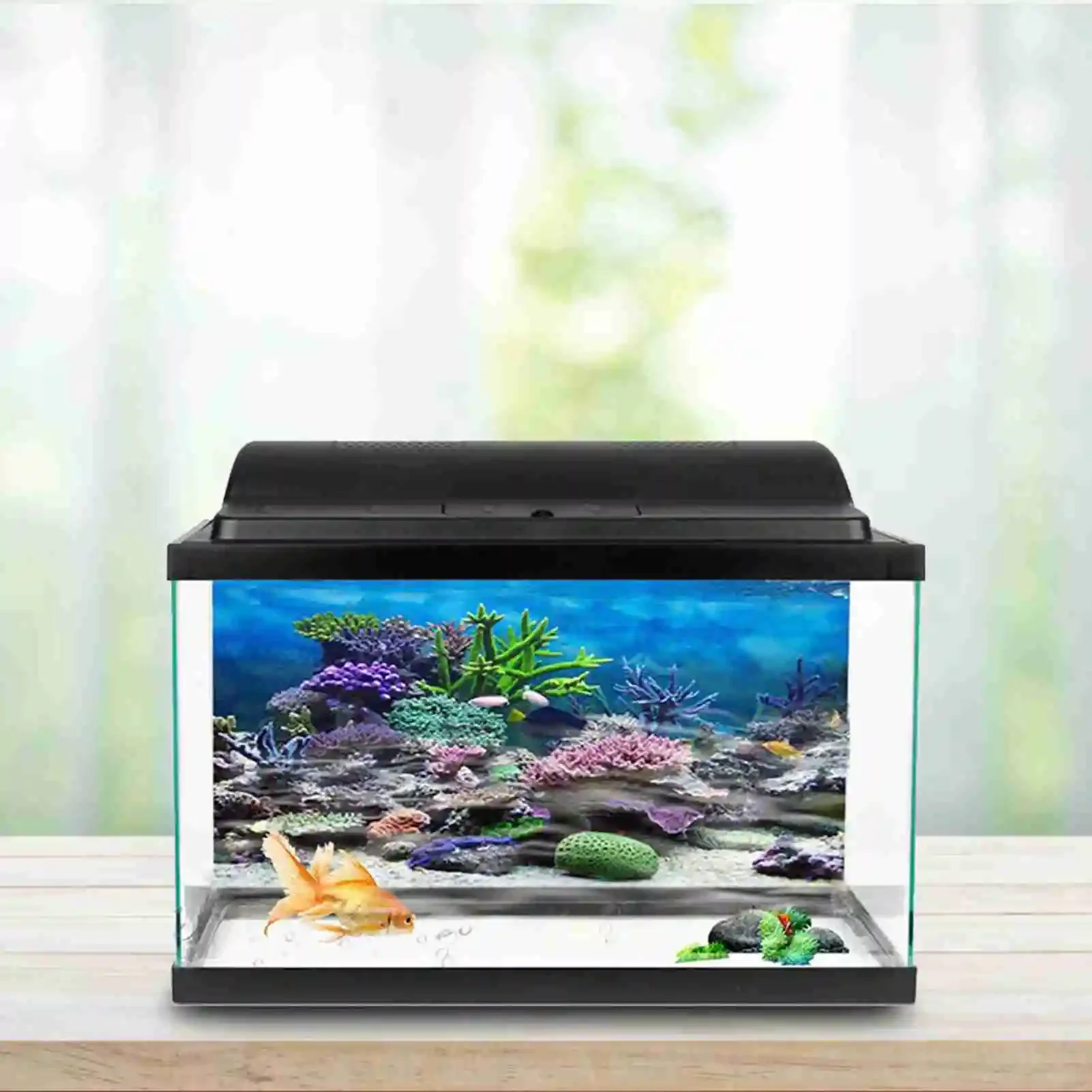 ملصق ثلاثي الأبعاد لحوض السمك  - مراجعة Aquarium Fish Poster وسعره