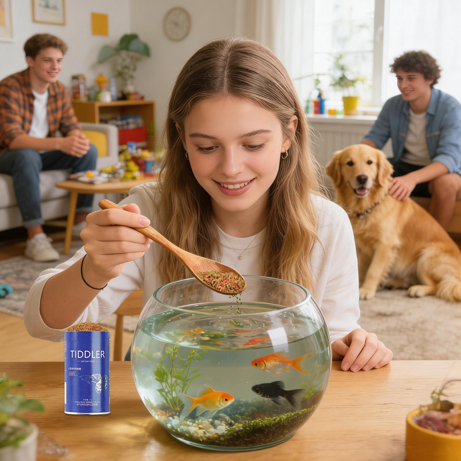 طعام أسماك الزينة، غذاء لأسماك - مراجعة Aquarium Fish Store وسعره