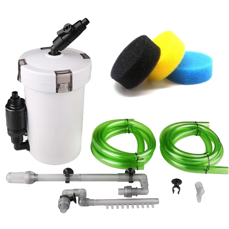 فلتر خارجي فائق الهدوء لحوض ال - مراجعة Fish Tank Filter Aquarium وسعره
