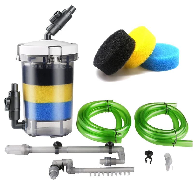 فلتر خارجي فائق الهدوء لحوض ال - مراجعة Fish Tank Filter Aquarium وسعره