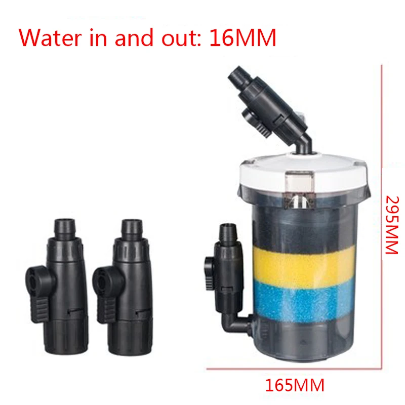 فلتر خارجي فائق الهدوء لحوض ال - مراجعة Fish Tank Filter Aquarium وسعره