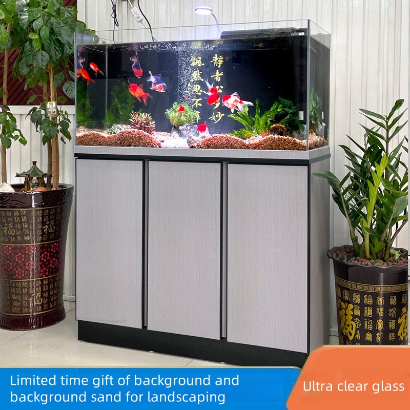 حوض أسماك زجاجي جديد فائق الوض - مراجعة Aquarium Fish Low Maintenance وسعره