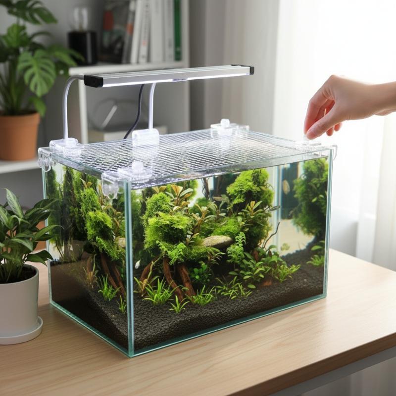 [قطعة واحدة] شبكة حماية لحوض ا - مراجعة Aquarium Fish Jump Guard وسعره