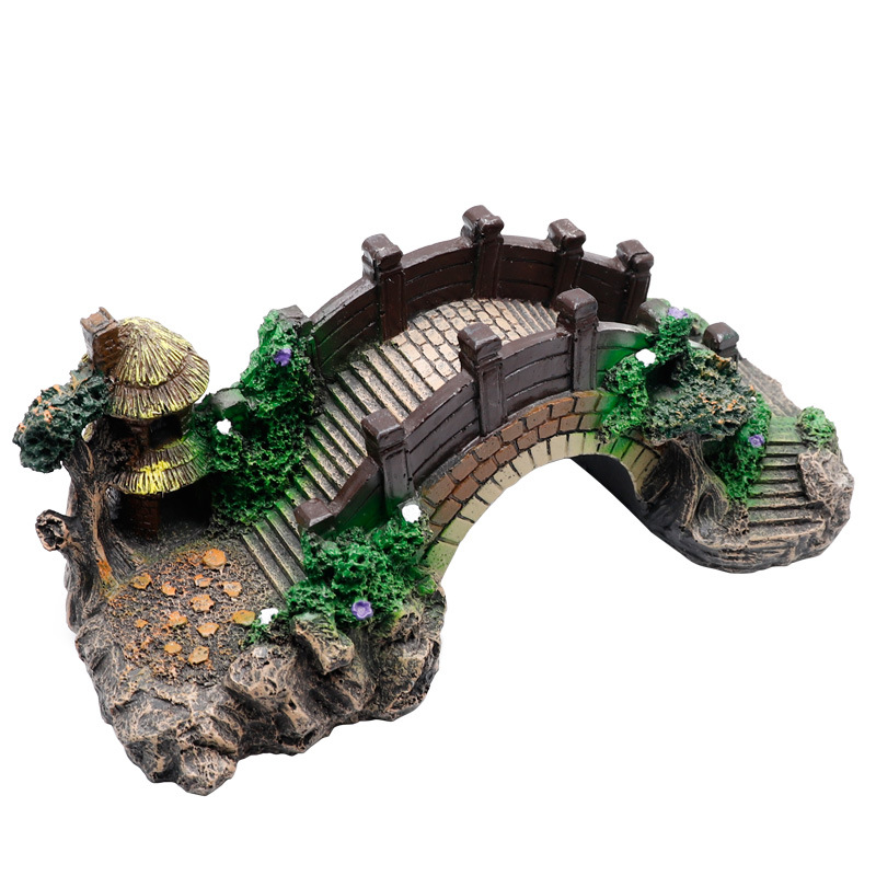 Aquarium Fish Tank Vintage Dec - مراجعة Aquarium Fish Bridge وسعره