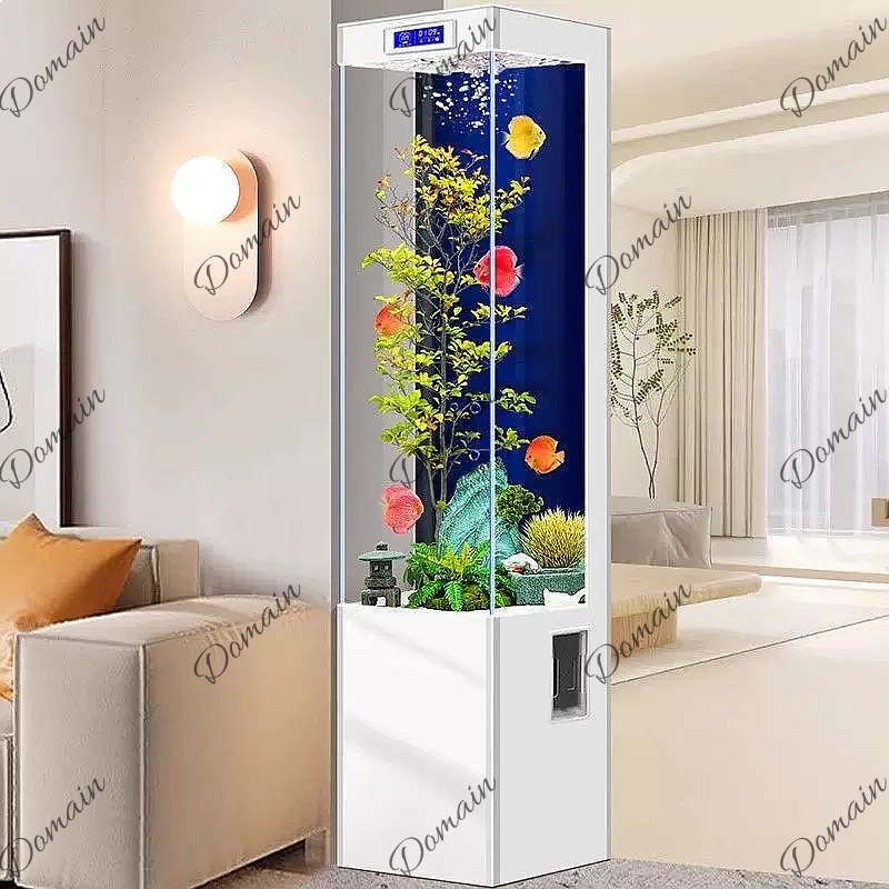 حوض سمك مخصص بسيط لغرفة المعيش - مراجعة Aquarium Fish Low Maintenance وسعره