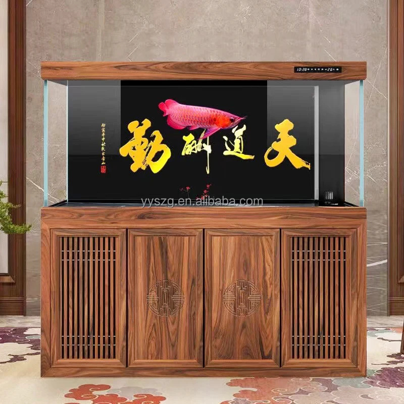 حوض سمك زجاجي مستطيل فاخر مخصص - مراجعة Aquarium Fish Live وسعره
