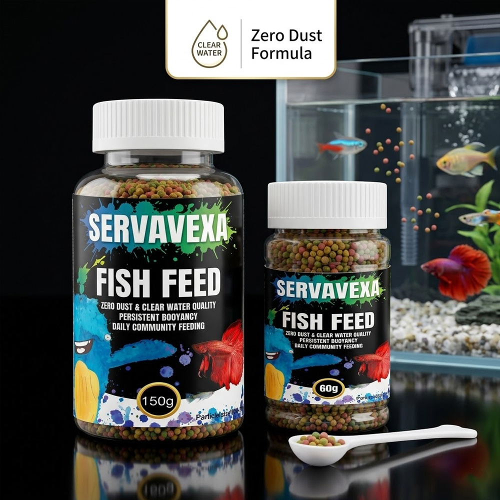 حبيبات طعام أسماك شفافة 60 جرا - مراجعة Tetra Fish In Aquarium وسعره
