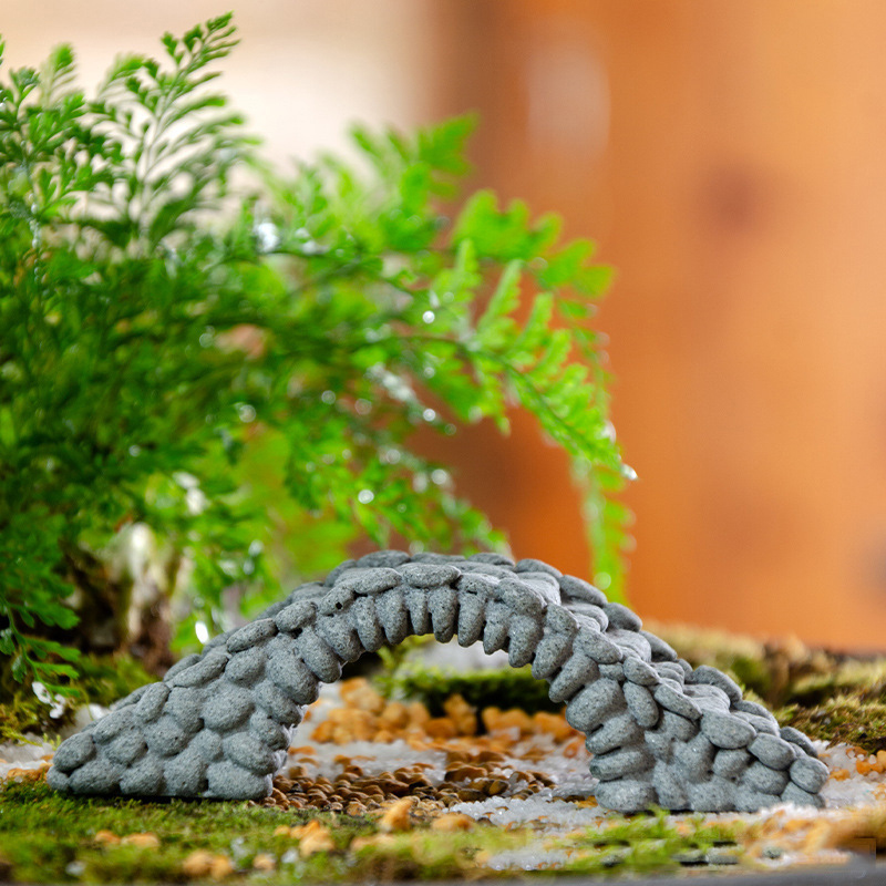 زينة حوض السمك بجسر صغير من ال - مراجعة Aquarium Fish Bridge وسعره